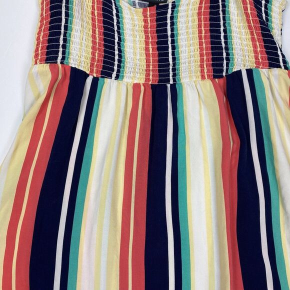 ⭐️Torrid Babydoll Tank Top Sz Large Multicolor Stripe Candy Stripes - Picture 6 of 7